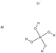 Eucryptite (AlLi(SiO4))  Struktur