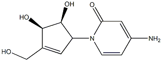 cyclopentenyl-3-deazacytidine Structure