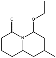 4H-Quinolizin-4-one,6-ethoxyoctahydro-8-methyl-(9CI) Structure