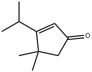 2-Cyclopenten-1-one,4,4-dimethyl-3-(1-methylethyl)-(9CI) Structure