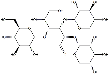 O-alpha-glucopyranosyl-(1-4)-O-alpha-xylopyranosyl-(1-4)-O-alpha-xylopyranosyl-(1-4)-glucopyranose|