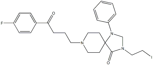 iodoethylspiperone 结构式