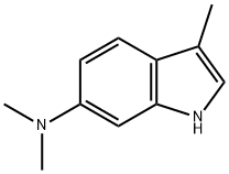 1H-Indol-6-amine,N,N,3-trimethyl-(9CI)|