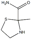 2-Thiazolidinecarboxamide,2-methyl-(8CI,9CI) Struktur