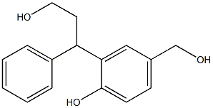 Benzenepropanol, 2-hydroxy-5-(hydroxyMethyl)-γ-phenyl-, 1312416-97-9, 结构式