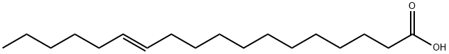 TRANS-12-OCTADECENOIC ACID (C18:1,*(TRANS-12)) Struktur