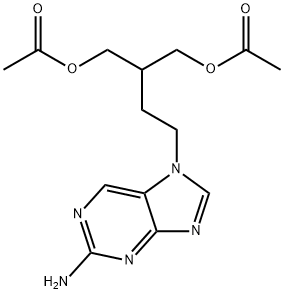 泛昔洛韦异构体杂质 结构式