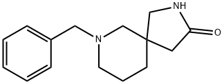 7-Benzyl-2,7-diazaspiro[4,5]decan-3-one heMioxlate 化学構造式