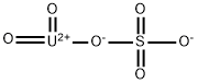dioxo[sulphato(2-)-O]uranium  Struktur