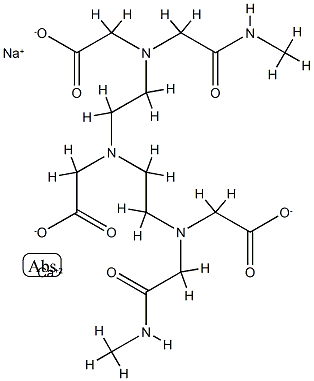 卡地胺钠,卡地酰胺钠, 131410-50-9, 结构式