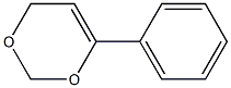 4H-1,3-Dioxin,6-phenyl-(9CI) Struktur