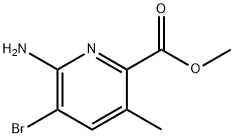 1319069-29-8 methyl 6-amino-5-bromo-3-methylpyridine-2-carboxylate
