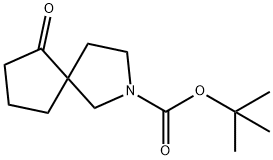 叔-丁基 6-氧亚基-2-氮杂螺[4.4]壬烷-2-甲酸基酯, 1319716-43-2, 结构式