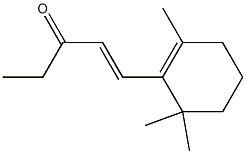 4-(2,6,6-trimethylcyclohex-1-en-1-yl)but-3-en-2-one, monomethyl derivative 结构式