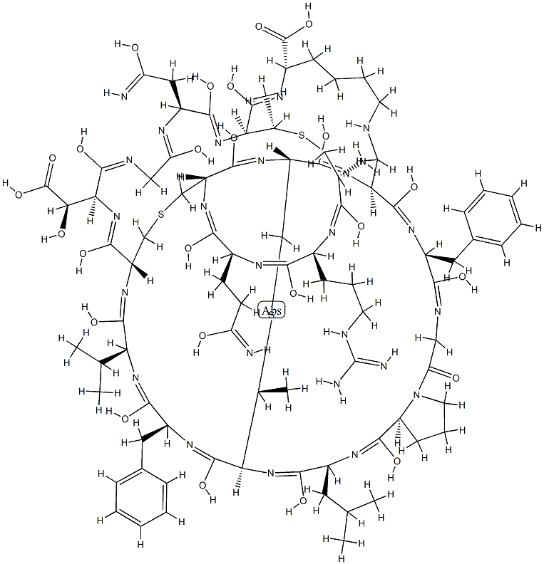ズラマイシンB 化学構造式