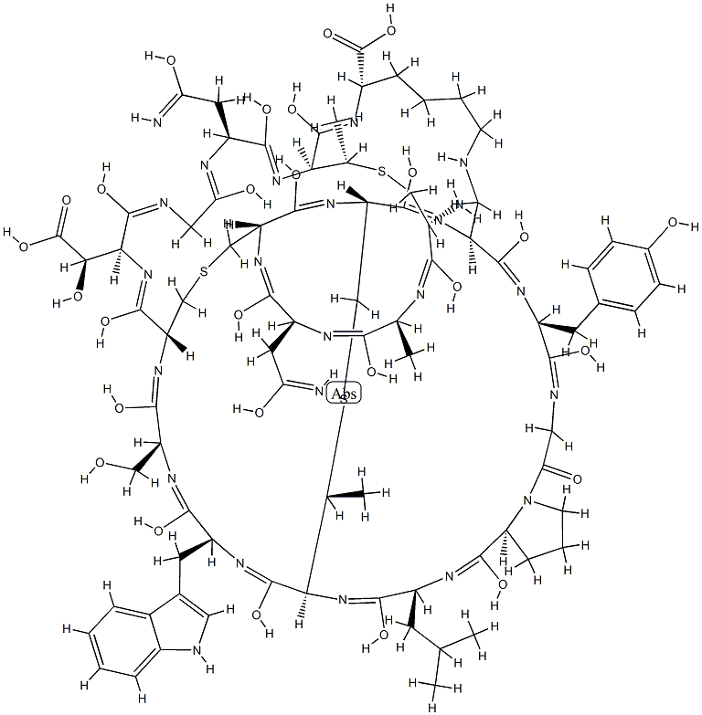 ズラマイシンC 化学構造式