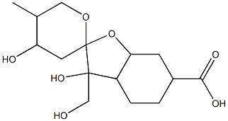 descinnanoylphyllanthocindiol Struktur