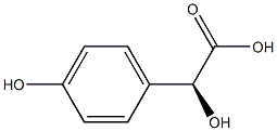 S-4-羟基扁桃酸, 13244-75-2, 结构式