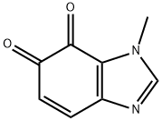 6,7-Benzimidazoledione,1-methyl-(7CI,8CI) Struktur