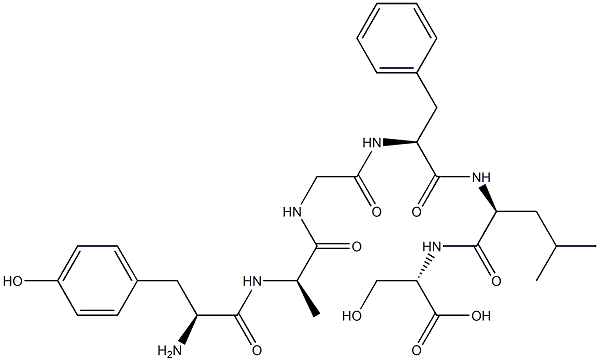 enkephalin-Leu, Ala(2)-Ser(6)-|化合物 T31631