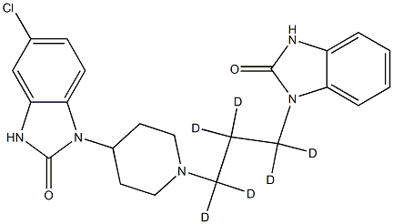 DoMperidone-d6 结构式