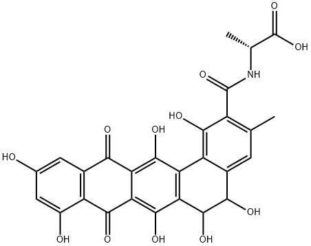 Pradimicin P Structure
