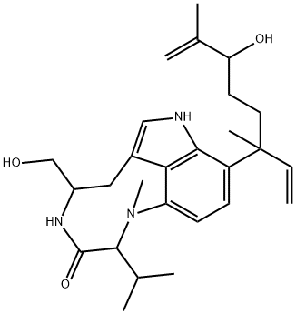 lyngbyatoxin B Structure