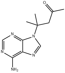 灵芝嘌呤, 133086-82-5, 结构式