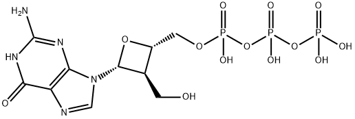 oxetanocin guanosine triphosphate Structure
