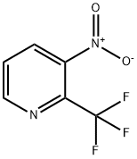 3-Nitro-2-(trifluoromethyl)pyridine Struktur