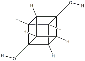 1,4-Cubanediol Structure