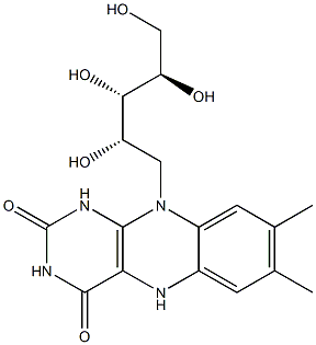 Leukoflavin Struktur