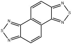 ナフト[1,2-c:5,6-c']ビス[1,2,5]チアジアゾール 化学構造式