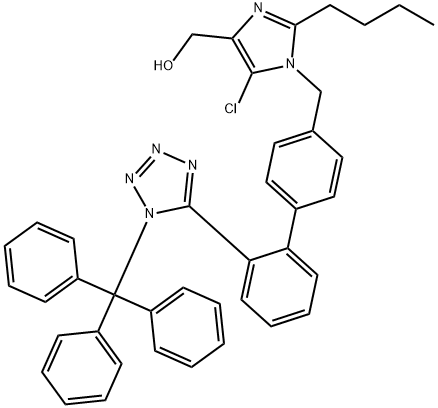 N-Trityl Losartan IsoMer Structure