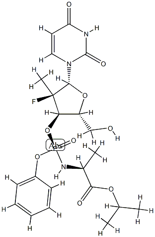 Sofosbuvir IMpurity C 化学構造式