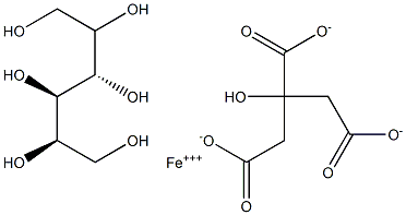 鉄ソルビトール－クエン酸錯体 化学構造式