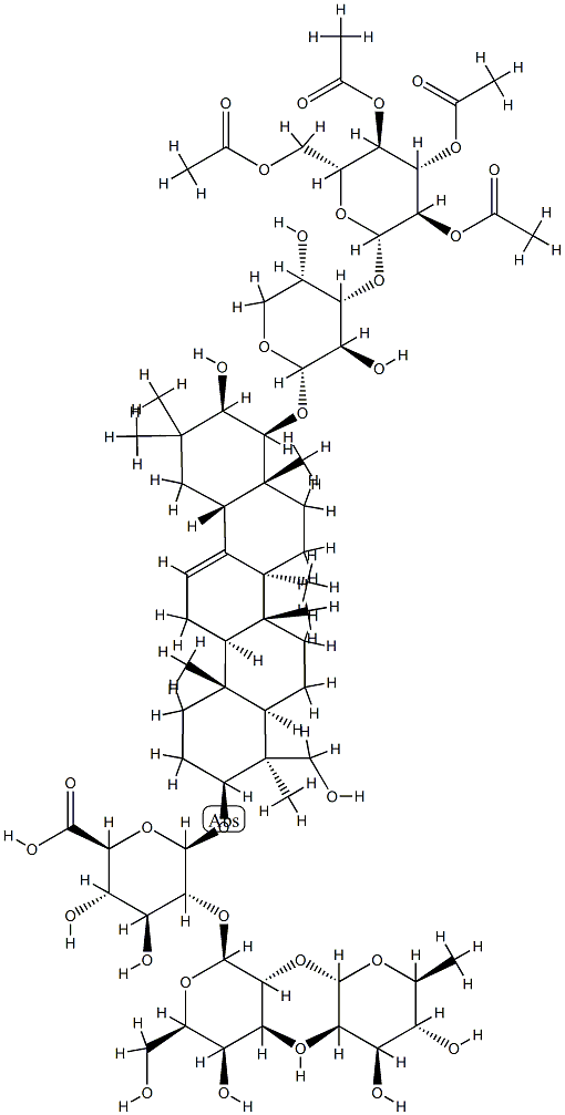 大豆皂苷AC,133882-74-3,结构式