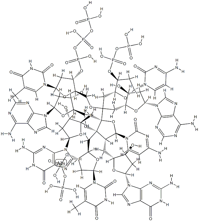 d(GATGCATC)2 Struktur