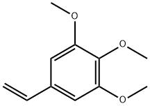 3,4,5-トリメトキシスチレン 化学構造式