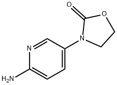2-Oxazolidinone, 3-(6-amino-3-pyridinyl)- Structure