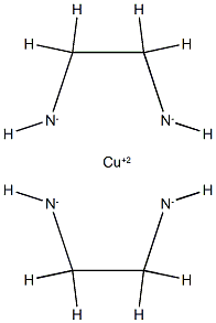 COPPER-ETHYLENEDIAMINECOMPLEX Structure