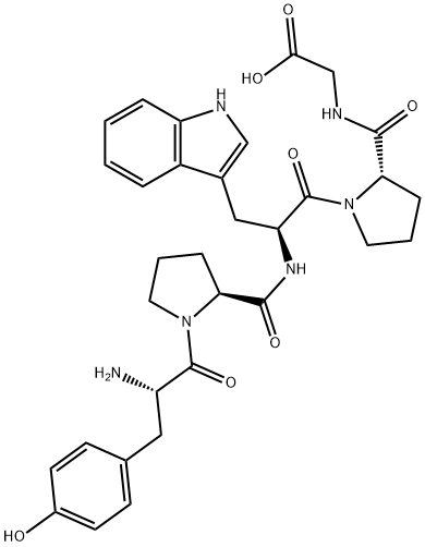 casomorphin, Trp(3)- Struktur