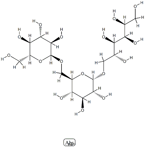 (1-6)-alpha-D-Glucan reduced reaction products with iron hydroxide Structure