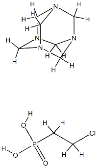 Hexamethylenetetraamine-2-chloroethyl-phosphate 结构式
