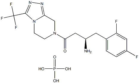 西他列汀EP杂质C, 1345822-86-7, 结构式