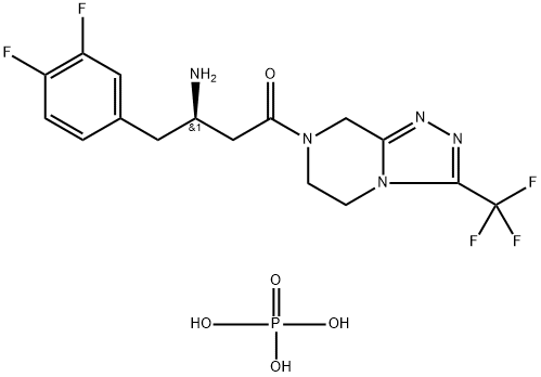 西他列汀杂质7, 1345822-88-9, 结构式