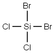 ジブロモジクロロシラン 化学構造式