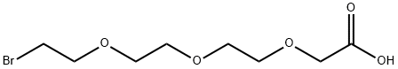 Br-PEG3-CH2CO2H Structure