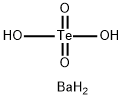 Telluric acid (H2teo4), barium salt (1:1) Structure