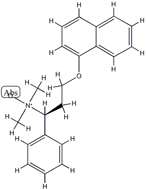 Dapoxetine N-Oxide 化学構造式